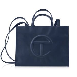 Telfar Medium Shopping Bag - Navy